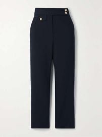 Renzo cropped woven straight-leg pants at Net a Porter