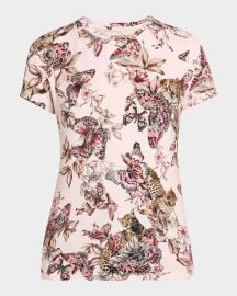 Ressi Short-Sleeve Butterfly Tee at Neiman Marcus