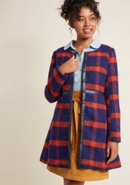 Retro Tailored Aline Coat at ModCloth