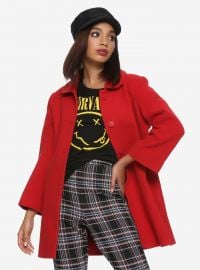 Retro coat at Hot Topic