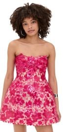 Retrofête Alira Lace Dress Cerise XS at Shopbop