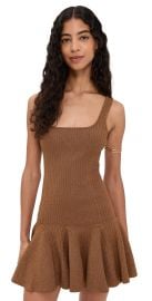Retrofête Matson Knit Dress Metallic Hazelnut XXS at Shopbop