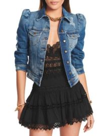 Retrofete Ada Puffed Shoulder Denim Jacket Bloomingdales at Bloomingdales