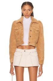 Retrofete Brie Teddy Jacket at Forward