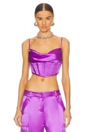 Retrofete Celia Top in Orchid Purple at Revolve