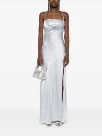 Retrofete Emery Maxi Dress Blue at Farfetch