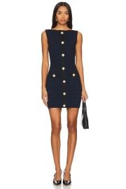 Retrofete Erin Dress In Navy Black at Revolve