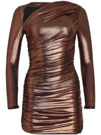 Retrofete Kaylor Mini Dress Brown at Farfetch