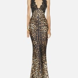 Retrofete Leopard Print Maxi Dress at Poshmark