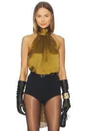 Retrofete Martina Top In Ochre at Revolve