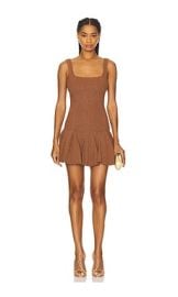 Retrofete Matson Knit Dress In Metallic Hazelnut at Revolve