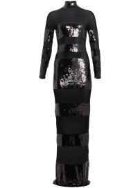 Retrofete Melina Sequin semi-sheer Gown - at Farfetch