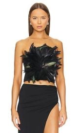 Retrofete Nicki Top In Black at Revolve
