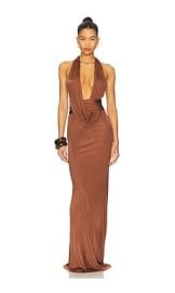 Retrofete Payton Dress In Chestnut at Revolve