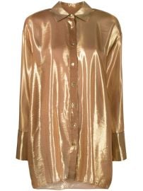 Retrofete Romy Metallic Shirt - at Farfetch