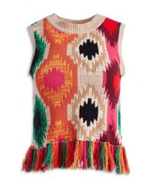 Reva Fringe Shell Top at Bloomingdales