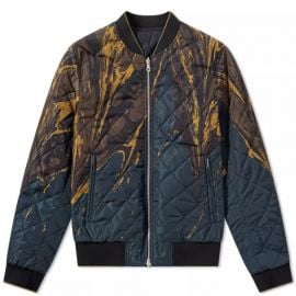 Reversible Bomber Jacket by Dries Van Noten at End.