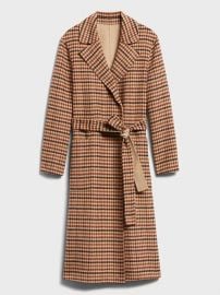 Reversible Double-Faced Wrap Coat by Banana Republic at Banana Republic