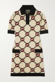 Reversible Interlocking G polo dress by Gucci at Net a Porter