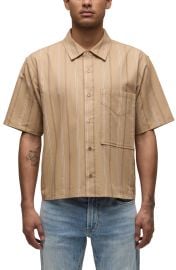 Rex Short Sleeve Cotton Button-Up Shirt at Nordstrom