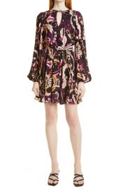 Rhabia Long Sleeve Paisley Dress at Nordstrom Rack