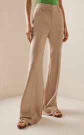 Rhein Wool Crepe Wide-Leg Pants By Gabriela Hearst at Moda Operandi