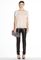 Rhinestone Tee at Milly