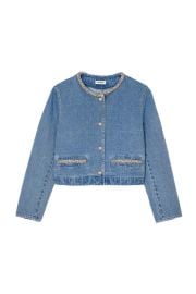 Rhinestone denim jacket at Nordstrom