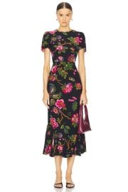 Rhode Lulani Dress In Ink Morlaix Fleur Grande at Revolve