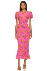 Rhode Lulani Dress Mulberry Toulon at Revolve