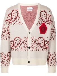 Rhude intarsia-knit Cardigan - at Farfetch