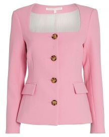 Ria Collarless Blazer at Intermix