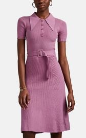 Rib-Knit Cotton-Blend Belted Sweaterdress by JoosTricot  at Barneys