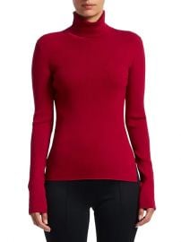 Rib-Knit Turtleneck Sweater by Helmut Lang at Saks Off 5th