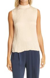 Rib Mock Neck Sleeveless Top by Vince at Nordstrom Rack