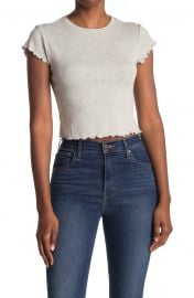 Ribbed Baby Tee at Nordstrom