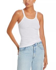 Ribbed Cotton Tank at Bloomingdales
