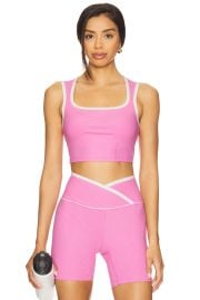 Ribbed Diana Sports Bra at Revolve
