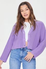 Ribbed Knit Cardigan Sweater at Forever 21