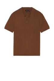 Ribbed Polo at FWRD