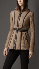 Ribbed Quilt Jacket at Burberry