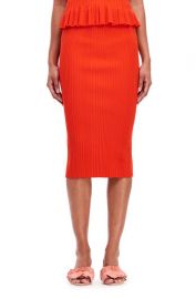 Ribbed Skirt at Rebecca Taylor