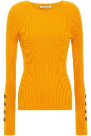 Ribbed Sweater by Cotton by Autumn Cashmere at The Outnet