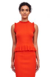 Ribbed Tank at Rebecca Taylor