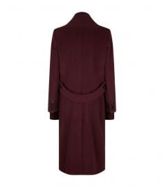 Ribbed Trim Cashmere Coat at Harrods