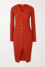 Ribbed Wool-Blend Dress by Dion Lee at Net A Porter