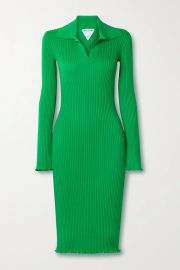 Ribbed cotton dress at Net a Porter