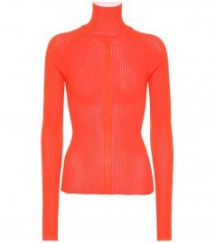 Ribbed-knit turtleneck sweater at Mytheresa