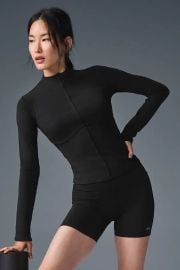 Ribbed long sleeve top at Alo Yoga