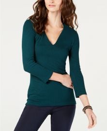 Ribbed top at Macys